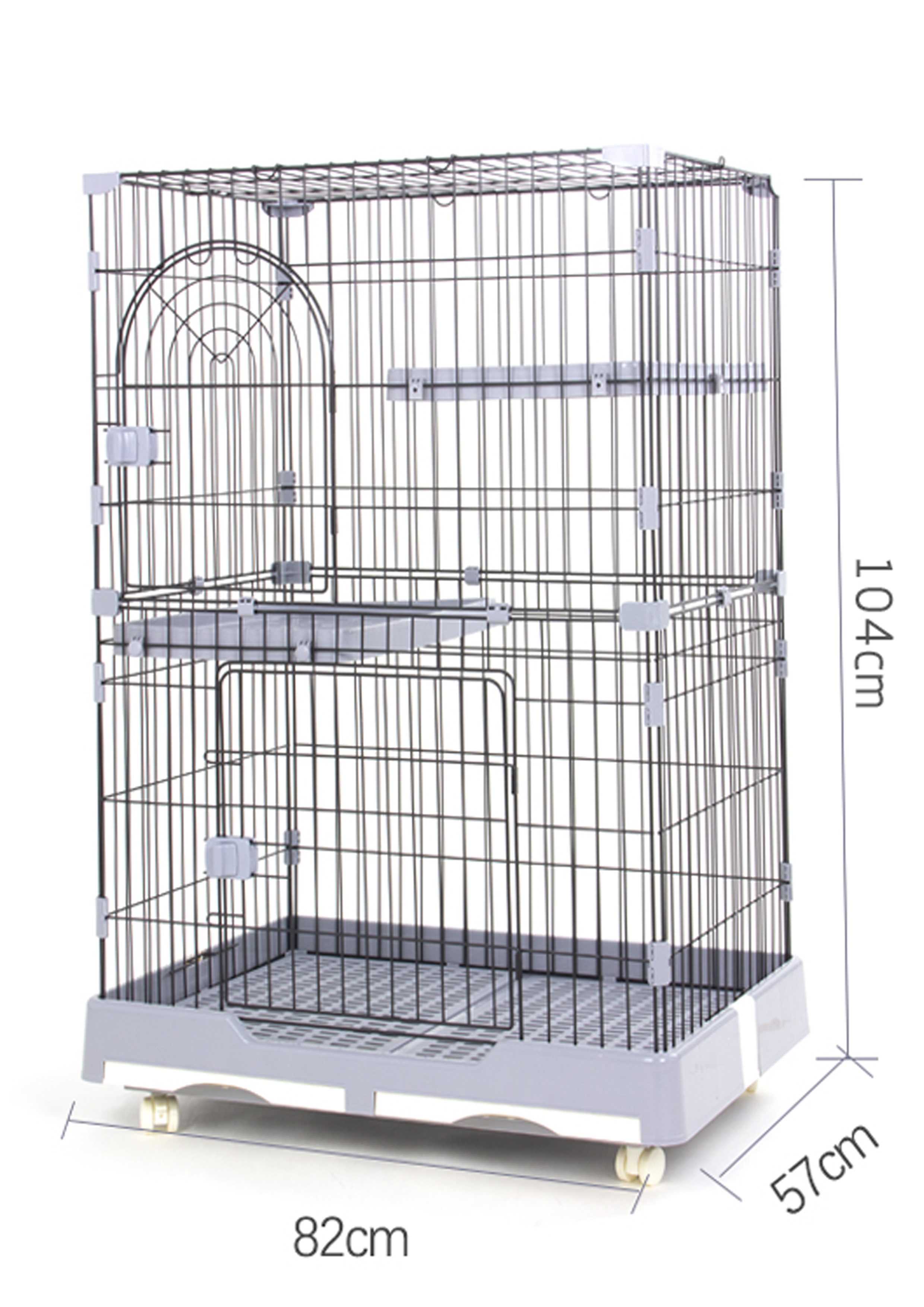 Pet Cage Factory Price Stainless Steel Large Cages Pet Folding Cheap Pet Cat Cage Cat House High Quality Pet Cages#cat cage