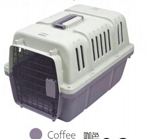  Pet Air Carrier High Quality Pet Plastic Grey Air Carrier Cage Wire Dog Cat Airline Approved Pet Flight Box